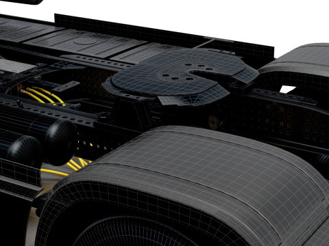 Tractor Brabus eActros Pro600 4x2 2026 Modelo 3D