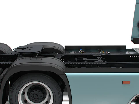 Mercedes Benz Actros L Pro 6x4 Tractor 2026 3D Model