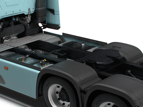 Mercedes Benz Actros L Pro 6x4 Tractor 2026 3D Model