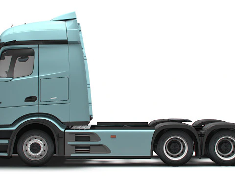 Mercedes Benz Actros L Pro 6x4 Tractor 2026 3D Model