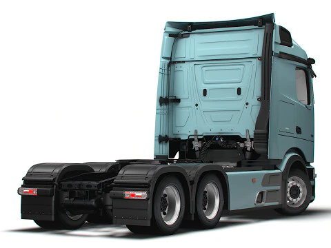 Mercedes Benz Actros L Pro 6x4 Tractor 2026 3D Model