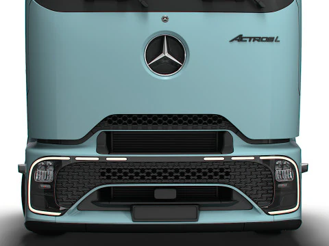 Mercedes Benz Actros L Pro 6x4 Tractor 2026 3D Model