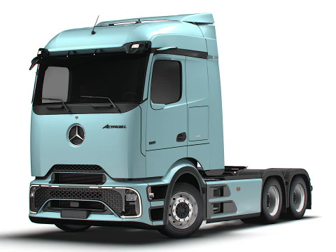 Mercedes Benz Actros L Pro 6x4 Tractor 2026 3D Model