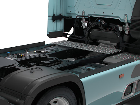 メルセデス ベンツ アクトロス L プロ 6x4 トラクター 2026 3Dモデル