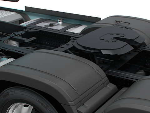 メルセデス ベンツ アクトロス L プロ 6x4 トラクター 2026 3Dモデル