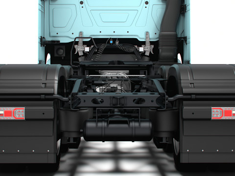 メルセデス ベンツ アクトロス L プロ 6x4 トラクター 2026 3Dモデル