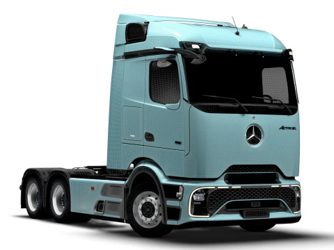 Mercedes Benz Actros L Pro 6x4 Tractor 2026 3D Model