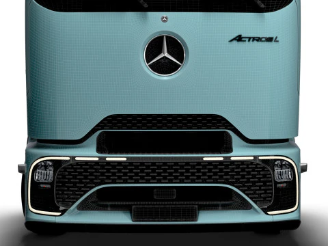 Mercedes Benz Actros L Pro 6x4 Tractor 2026 3D Model