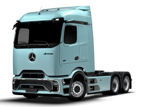 メルセデス ベンツ アクトロス L プロ 6x4 トラクター 2026 3Dモデル