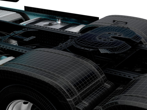 メルセデス ベンツ アクトロス L プロ 6x4 トラクター 2026 3Dモデル