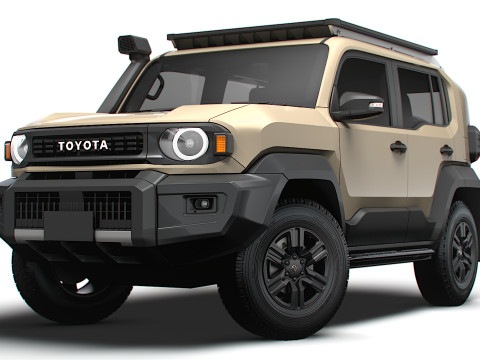 Toyota Land Cruiser FJ2026 Modèle 3D