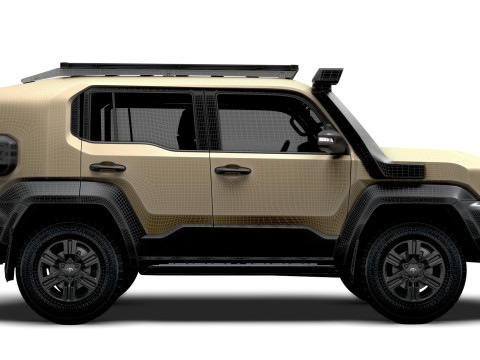 Toyota Land Cruiser FJ2026 Modèle 3D