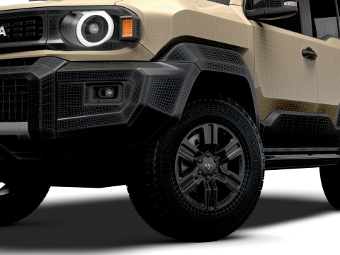 Toyota Land Cruiser FJ2026 Modèle 3D