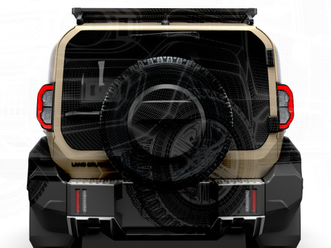 Toyota Land Cruiser FJ2026 Modèle 3D