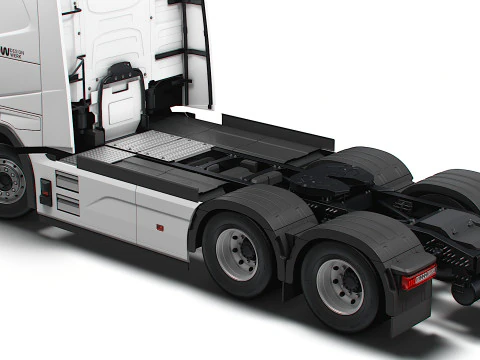 DW High Cab Aero 6x2 Tractor 2026 3D Model