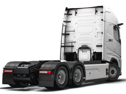DW High Cab Aero 6x2 Tractor 2026 3D Model