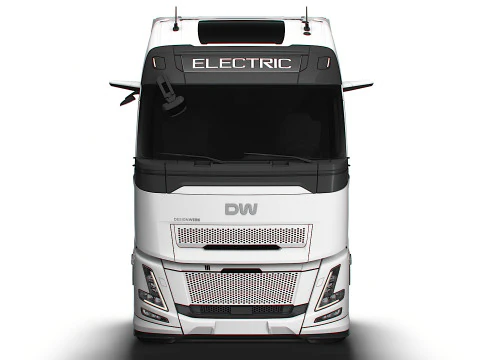 DW High Cab Aero 6x2 Tractor 2026 3D Model