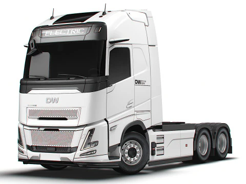 DW High Cab Aero 6x2 Tractor 2026 3D Model