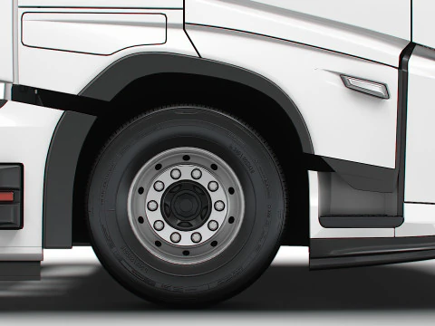 DW High Cab Aero 6x2 Tractor 2026 3D Model