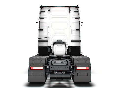 Traktor DW Kabin Tinggi Aero 6x2 2026 Model 3D