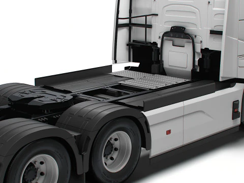 DW High Cab Aero 6x2 Tractor 2026 3D Model