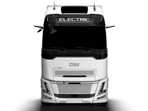 Traktor DW Kabin Tinggi Aero 6x2 2026 Model 3D