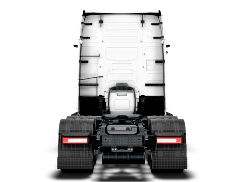 DW High Cab Aero 6x2 Tractor 2026 3D Model