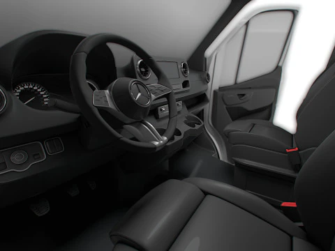 Interni Mercedes Benz Sprinter L2H3 RWD HQ 2025 Modello 3D