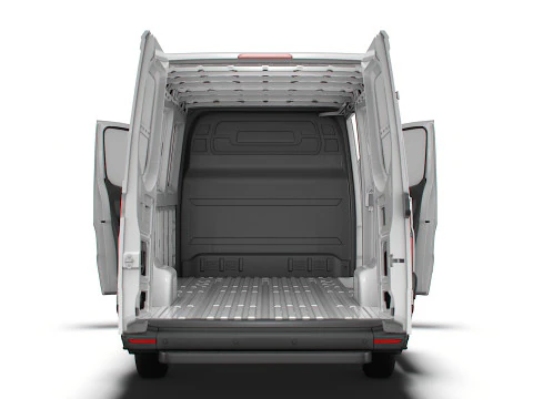 Mercedes Benz Sprinter L3H1 RWD HQ Interior 2025 3D Model