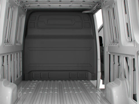 Mercedes Benz Sprinter L3H1 RWD HQ Interior 2025 3D Model