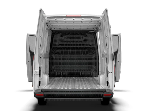 Mercedes Benz Sprinter L3H1 RWD HQ Interior 2025 3D Model