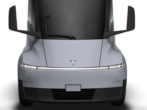Tesla Semi Tractor 6x4 2026 3D Model