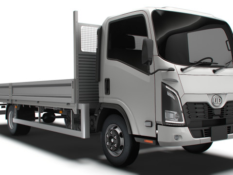 Грузовик с кузовом УД Казет 2026 г.в. 3D Модель