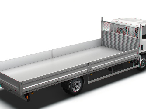 Caminh&atilde;o de carroceria r&iacute;gida UD Kazet 2026 Modelo 3D