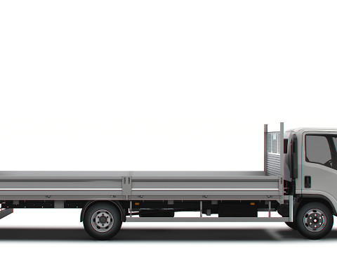 Caminh&atilde;o de carroceria r&iacute;gida UD Kazet 2026 Modelo 3D