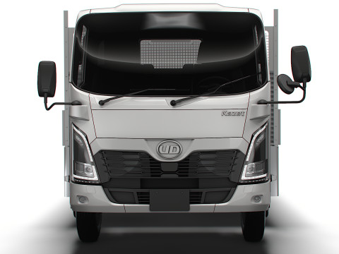 Caminh&atilde;o de carroceria r&iacute;gida UD Kazet 2026 Modelo 3D