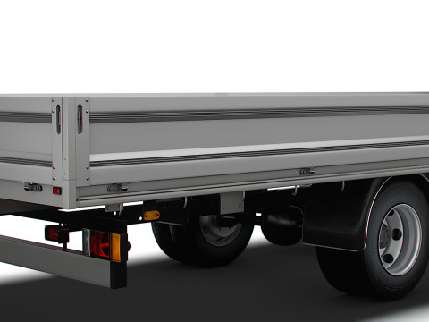 Caminh&atilde;o de carroceria r&iacute;gida UD Kazet 2026 Modelo 3D