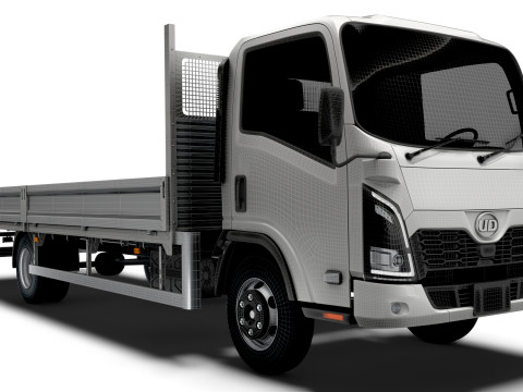 Caminh&atilde;o de carroceria r&iacute;gida UD Kazet 2026 Modelo 3D