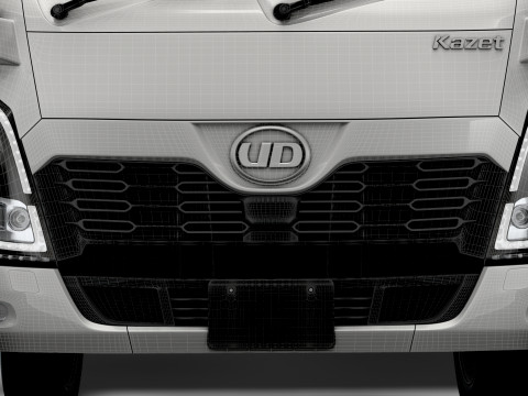 Caminh&atilde;o de carroceria r&iacute;gida UD Kazet 2026 Modelo 3D