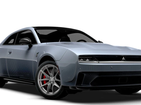 Dodge Charger Daytona Scat Pack 2D LB 2026 3D Model