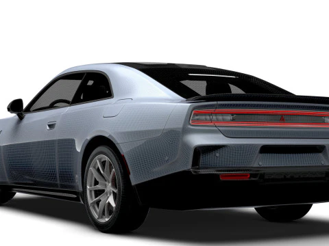 Dodge Charger Daytona Scat Pack 2D LB 2026 3D Model