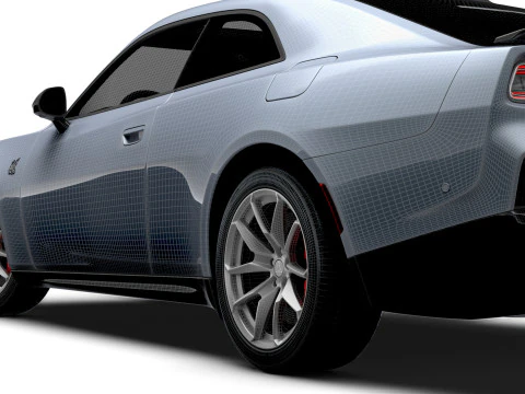 Dodge Charger Daytona Scat Pack 2D LB 2026 3D Model