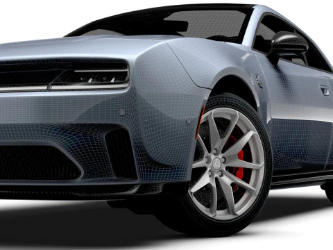 Dodge Charger Daytona Scat Pack 2D LB 2026 3D Model