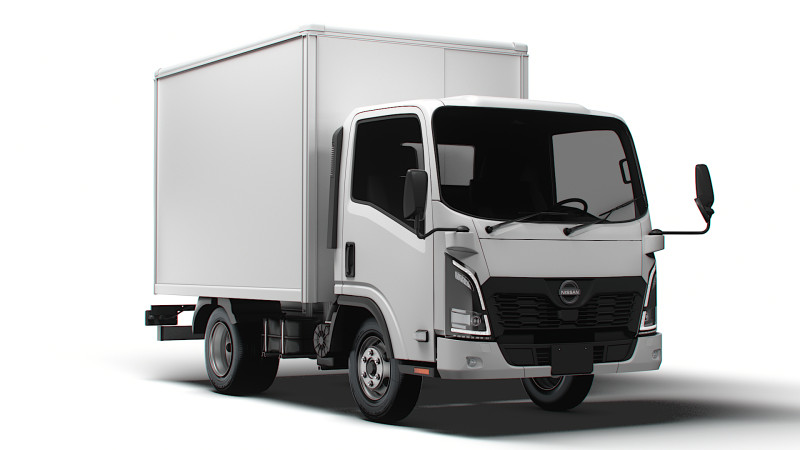 निसान एटलस बॉक्स 2026 3D मॉडल .c4d .max .obj .3ds .fbx .stl .blend 