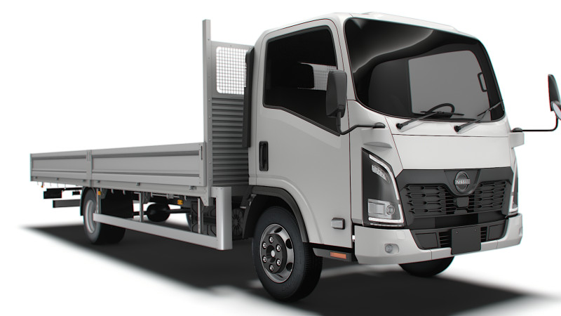 Nissan Atlas Starraufbau-Lkw 2026 3D Modell .c4d .max .obj .3ds .fbx .stl .blend 