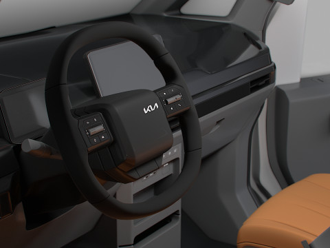 KIA PV5 Taxi L2H1 HQInterior 2026 Modelo 3D