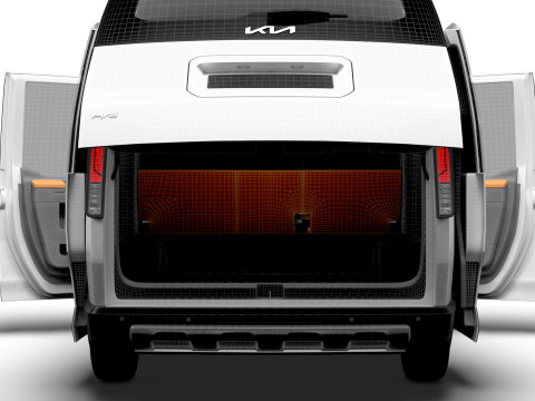 KIA PV5 Taxi L2H1 HQInterior 2026 Modelo 3D