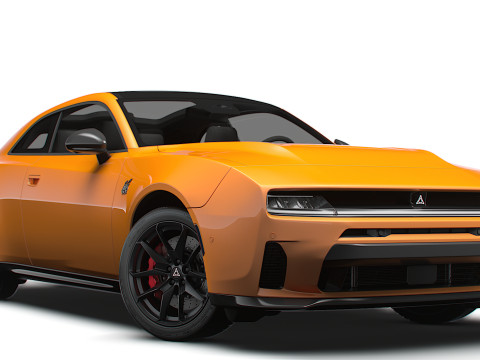 डॉज चार्जर स्कैट पैक 2डी एलबी 2026 3D मॉडल