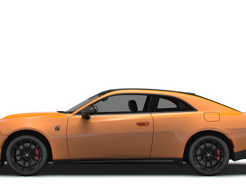 Dodge Charger Scat Pack 2D LB 2026 3D Model