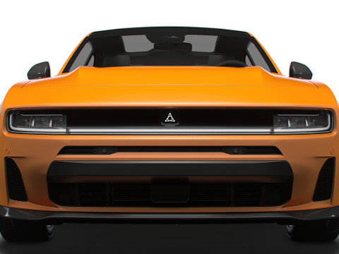 Dodge Charger Scat Pack 2D LB 2026 3D Model